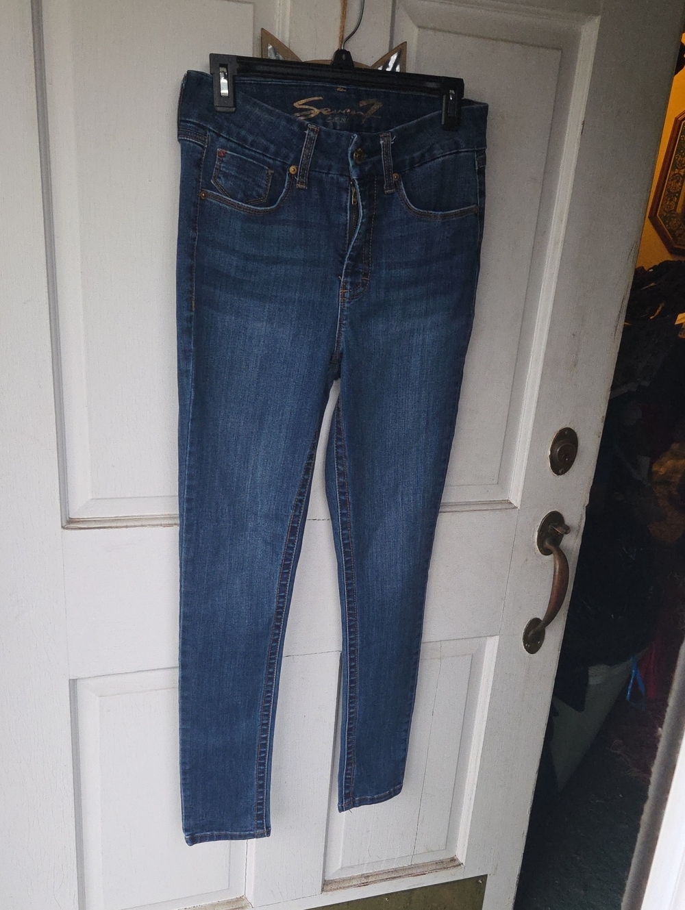 Women's Dark Blue Slim Jeans - Seven7